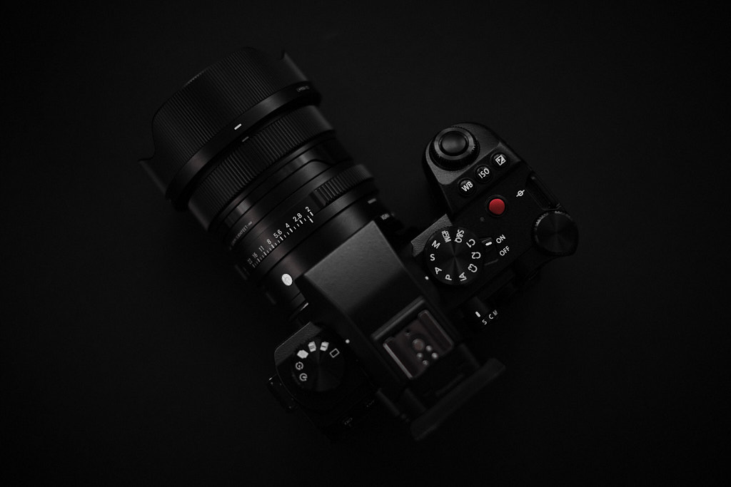 A Panasonic S5II with the Sigma 24mm f/2 lens