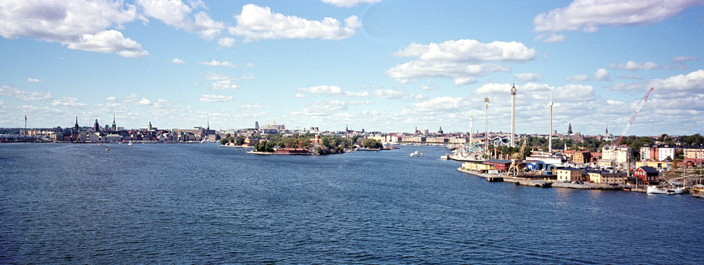 Stockholm from the harbor