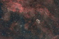 The Crescent Nebula and Environs