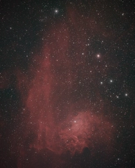 Flaming Star Nebula Mosaic